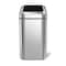 Simplehuman 66 gal Rectangular Indoor Metal Can, Brushed, Stainless Steel, 8.7 in CW1490 - alternate 7